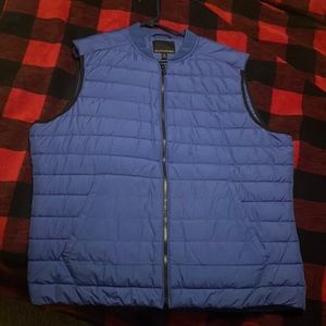 Banana Republic Men’s Puffer Vest - Blue XL